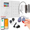 mini Alarme pour Garage sans-fil - Système De Sécurité sans Abonnement Connecté 4G GSM - Fréquence 433 MHz